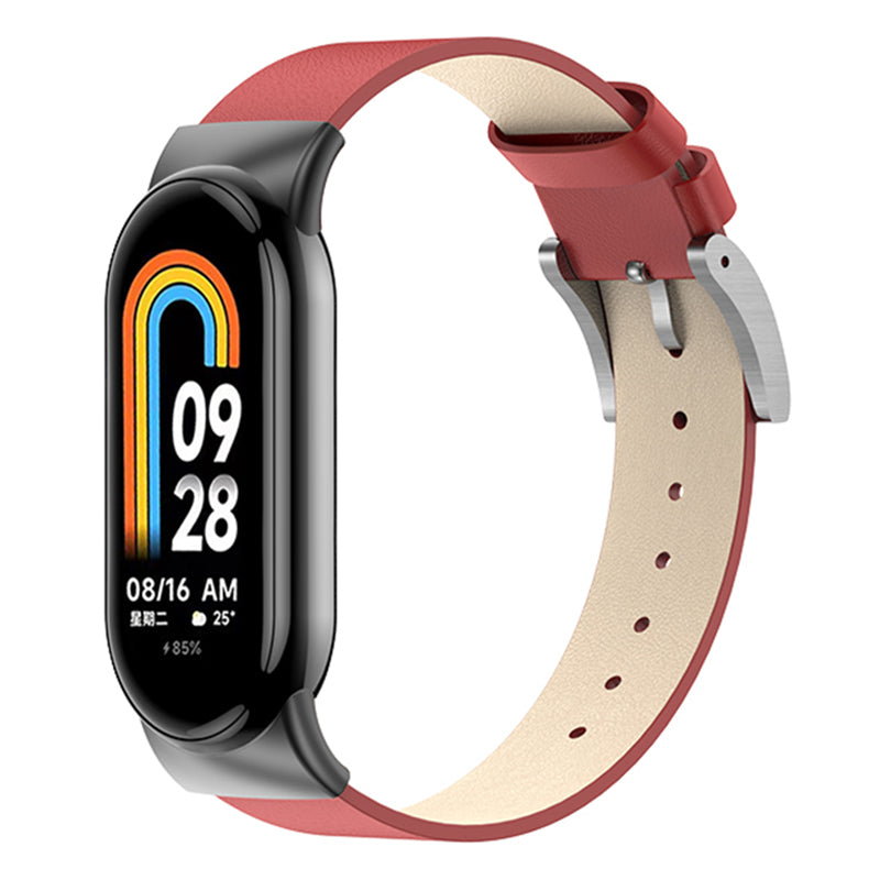 For Xiaomi Smart Band 8 Watch Band Genuine Cow Leather Replacement Straps For Xiaomi Smart Band 8 Watch Band Genuine Cow Leather Replacement Straps